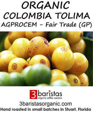 Organic Colombia Tolima AGPROCEM - Fair Trade (GP)